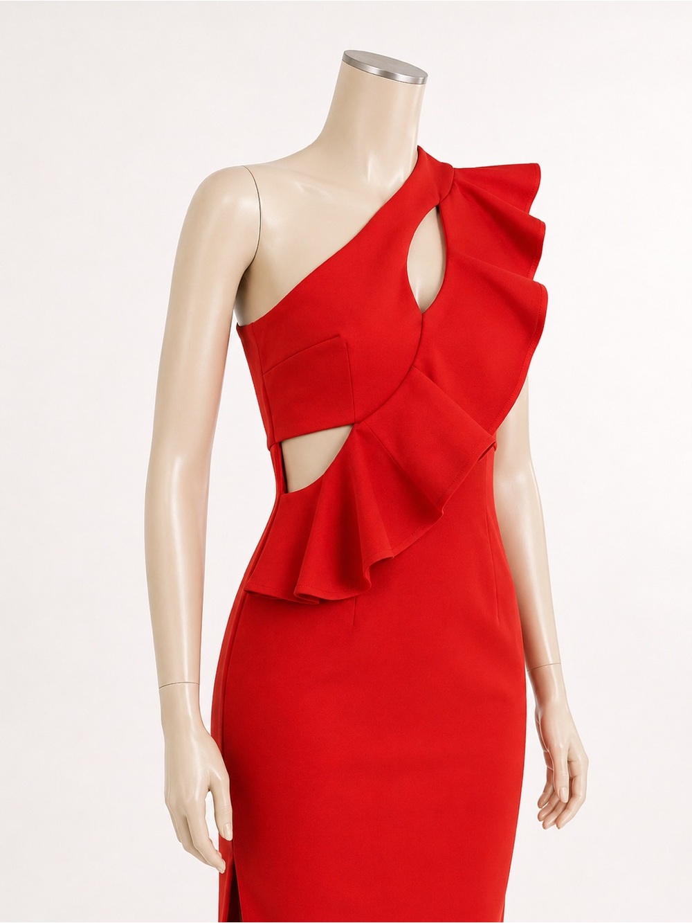 TALULAH Rosa Ruffle Cut-Out Midi - Picture 7 of 7